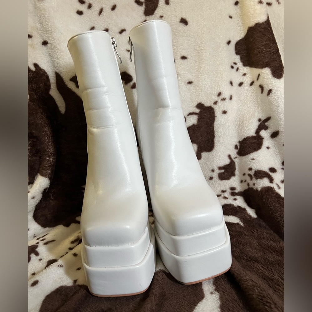 White boots